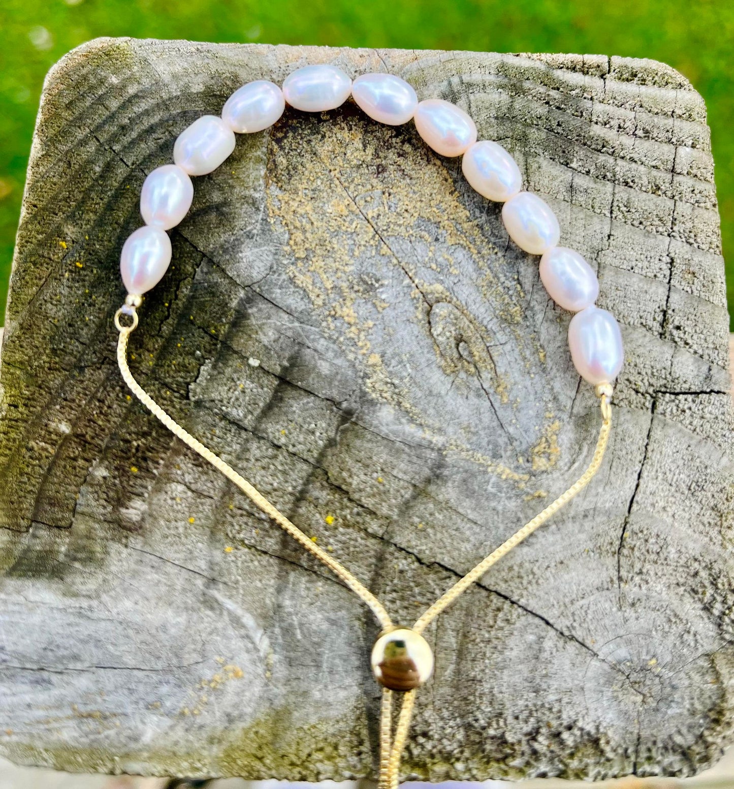 Amaya 925 Sterling Silver Freshwater Pearl Bracelet